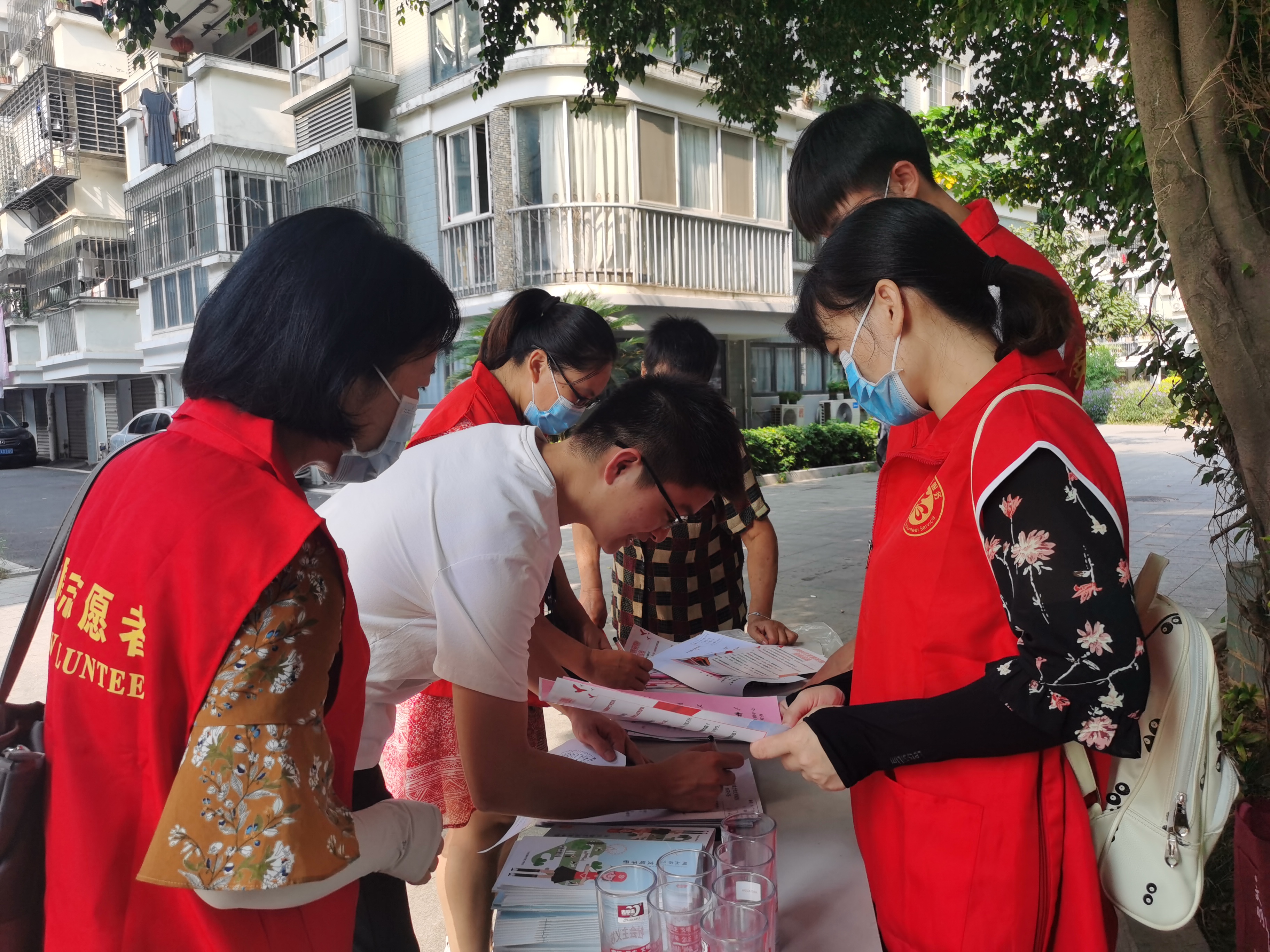 马尾区罗星街道罗建社区开展诚信宣传活动